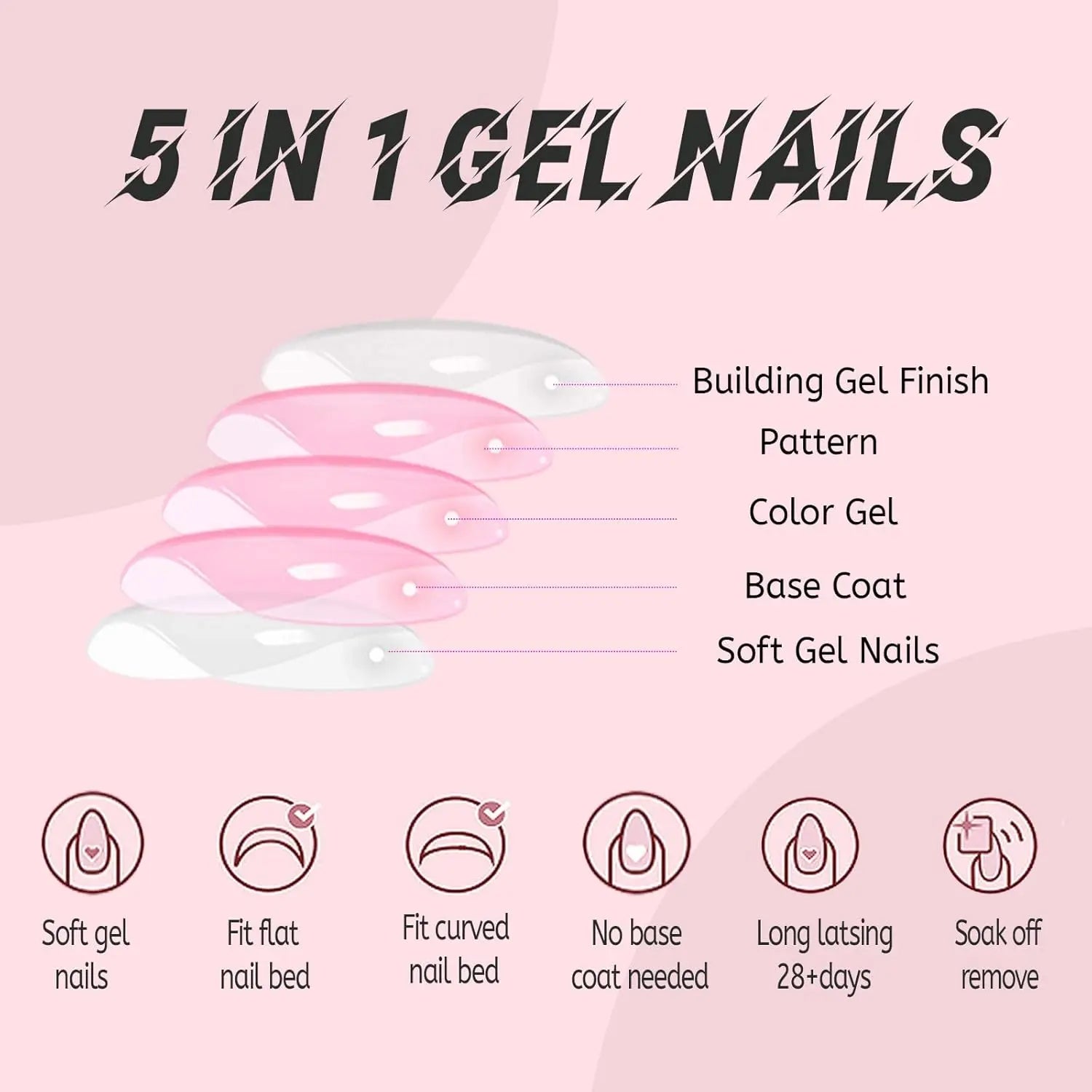 120pcs/Box 9 Styles French Fake Press On Toenails Short Square Nude Pink French Glossy False Toe Nail Full Cover Toe Tips
