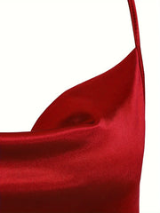 Lady va va voom Satin hip suspender dress dress