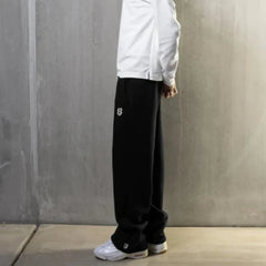 American Street Clothing Sports Pants Harajuku Retro Embroidered Letters Sports Pants Simpleable Casual Low Waist Pants