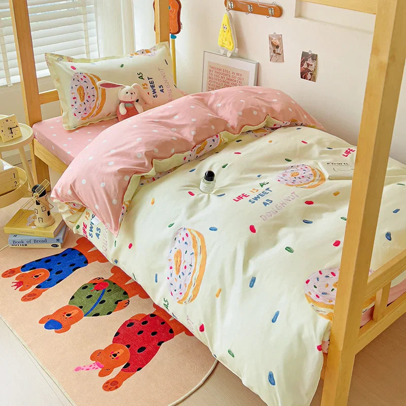 3pcs Printed Quilt Set