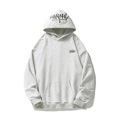400G Heavy Thick Letter Embroidered Hoodies