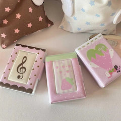 Travel Photo Album Small Card Storage Book Photocard Holder Card Holder 3 Inch INS Korean Style Mini Cute Photo Storage Album