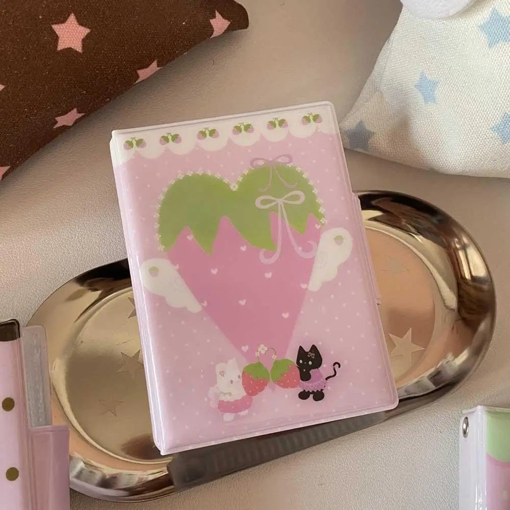 Travel Photo Album Small Card Storage Book Photocard Holder Card Holder 3 Inch INS Korean Style Mini Cute Photo Storage Album