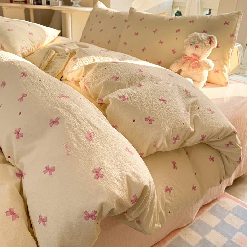 Floral Style Quilt Cover
