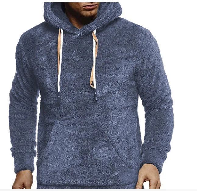 Embroidered hoodie casual