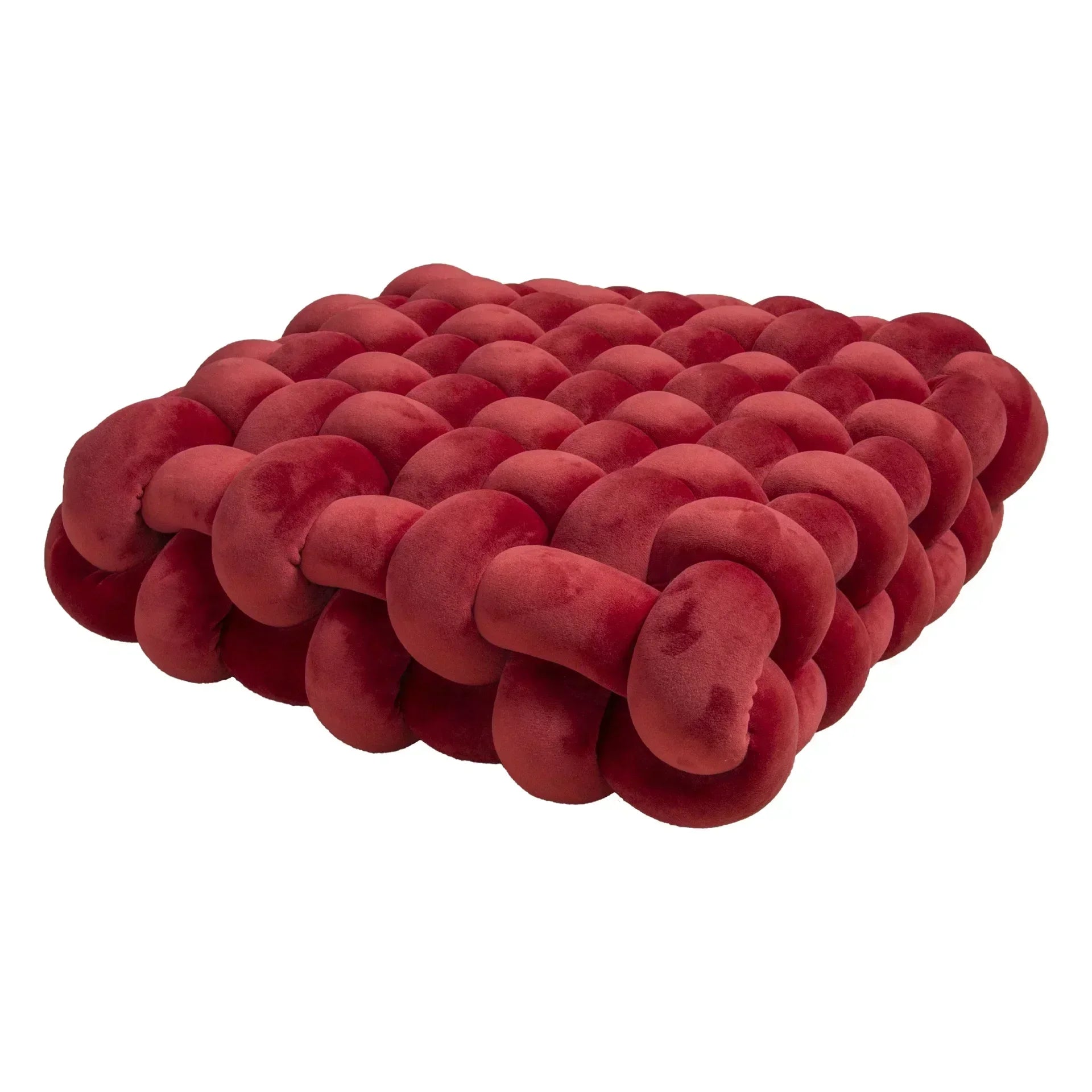 Square Knot Stuffed Cushion Nordic Pillow Decorative Plush Pillow Office Sleeping Floor Windowsill Back Cushion Decor