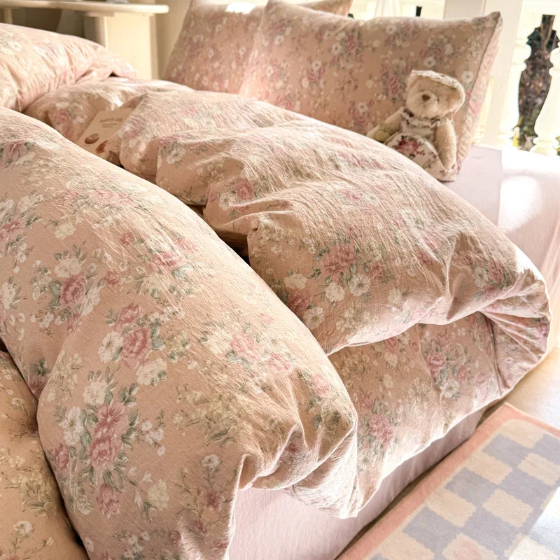 Floral Style Quilt Cover