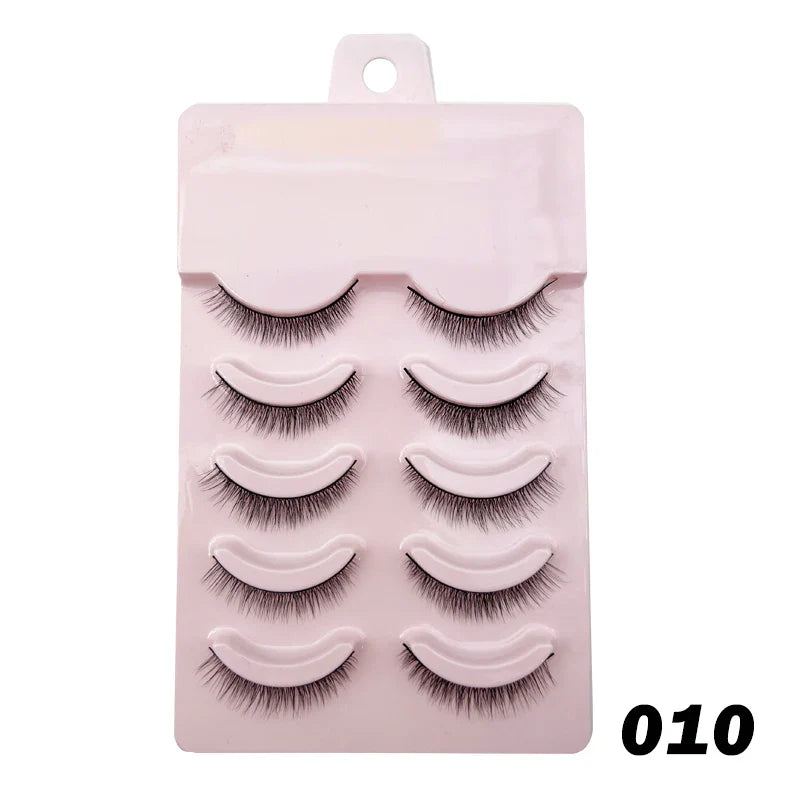 Manga Lashes Soft Natural Eyelashes Thick False Eyelashes Manga Eyelashes Daily Dating Makeup Eyelashes Lashes Wispy