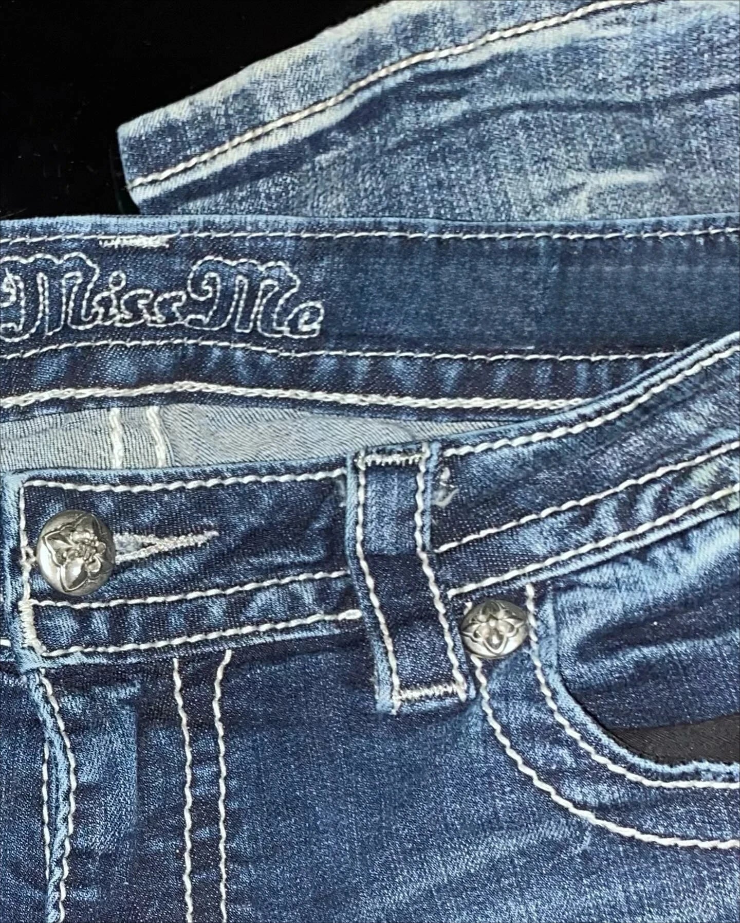 Y2K American Embroidery Diamond Retro Punk Low Waist Casual Jeans Blue Jeans Wings Pattern High Street Slim Leg Pants