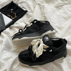Sneakers Shoes Sports Designer Vulcanized Shoes Sneakers Mesh Lace Up Ladies