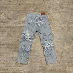 Y2k Angel Baggy Jeans Retro High Street Cupids Arrow Pants American Hip Hop Streetwear Unisex Casual Straight Jeans