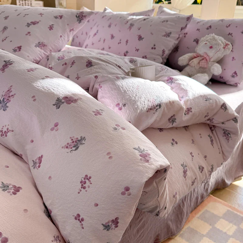 Floral Style Quilt Cover
