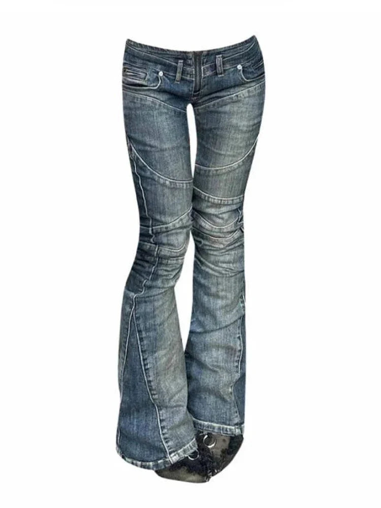 Vintage Streetwear Low Rise Jeans