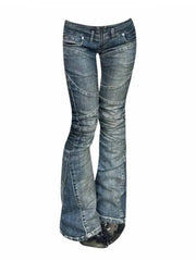 Vintage Streetwear Low Rise Jeans