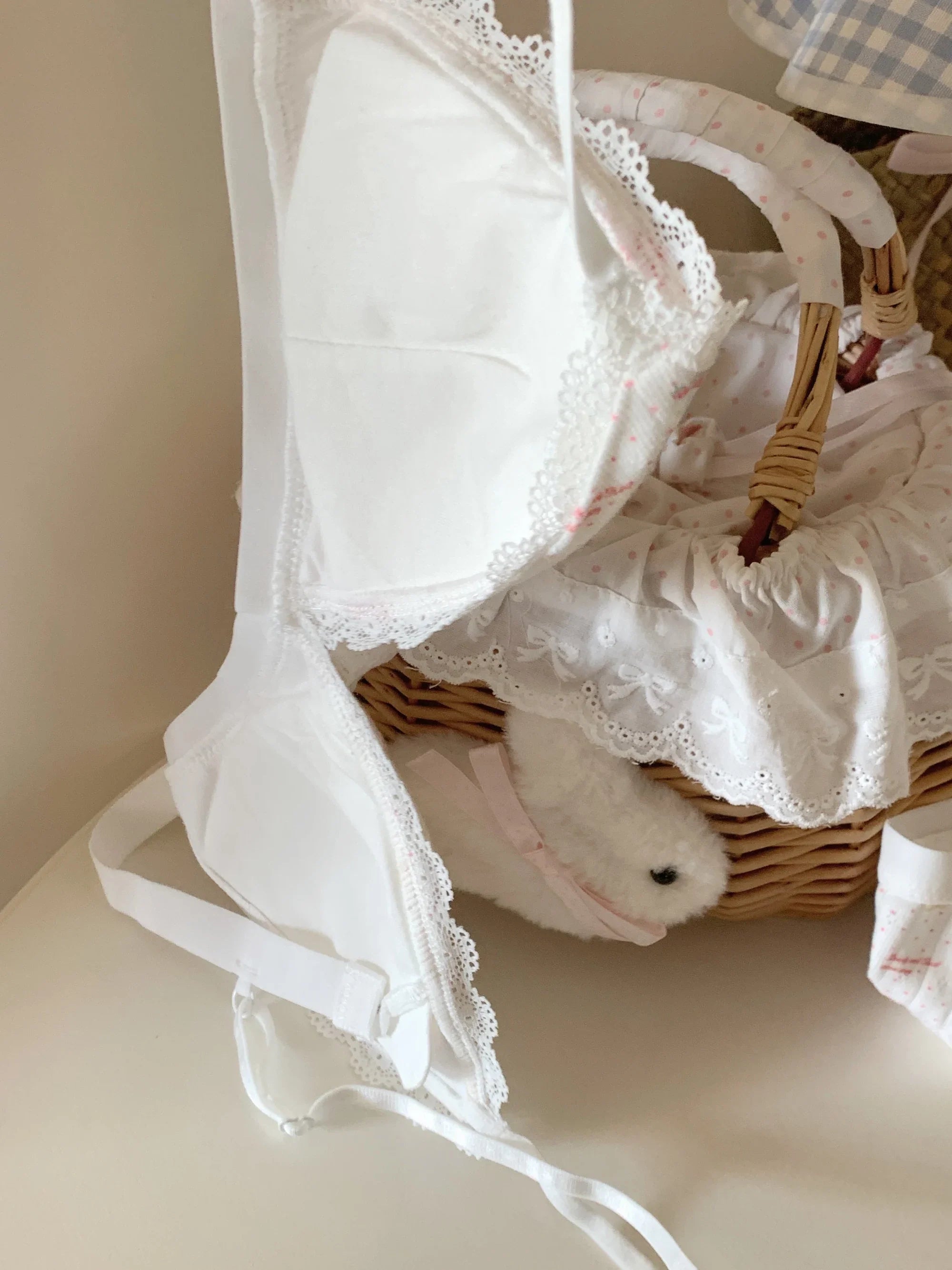Secret of the Happy Little Bear Lingerie Sweet Feminine 100% Cotton Breathable Underwear