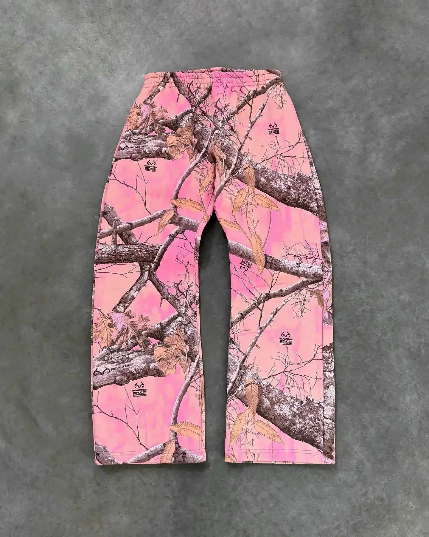 Streetwear Pink Camo Zipper Hoodie Y2k Harajuku Retro Gothic Two Piece Sets