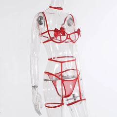 Sexi Babydoll Lace Bra And Panty Set