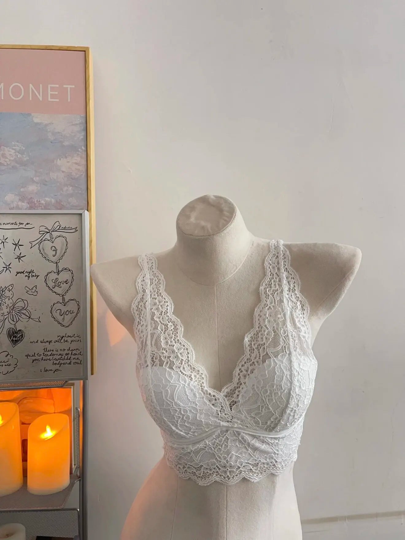 Sexy Backless Lace Camisole Inner Wear