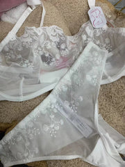 Sexy Chain Lace Ultra-Thin Underwear