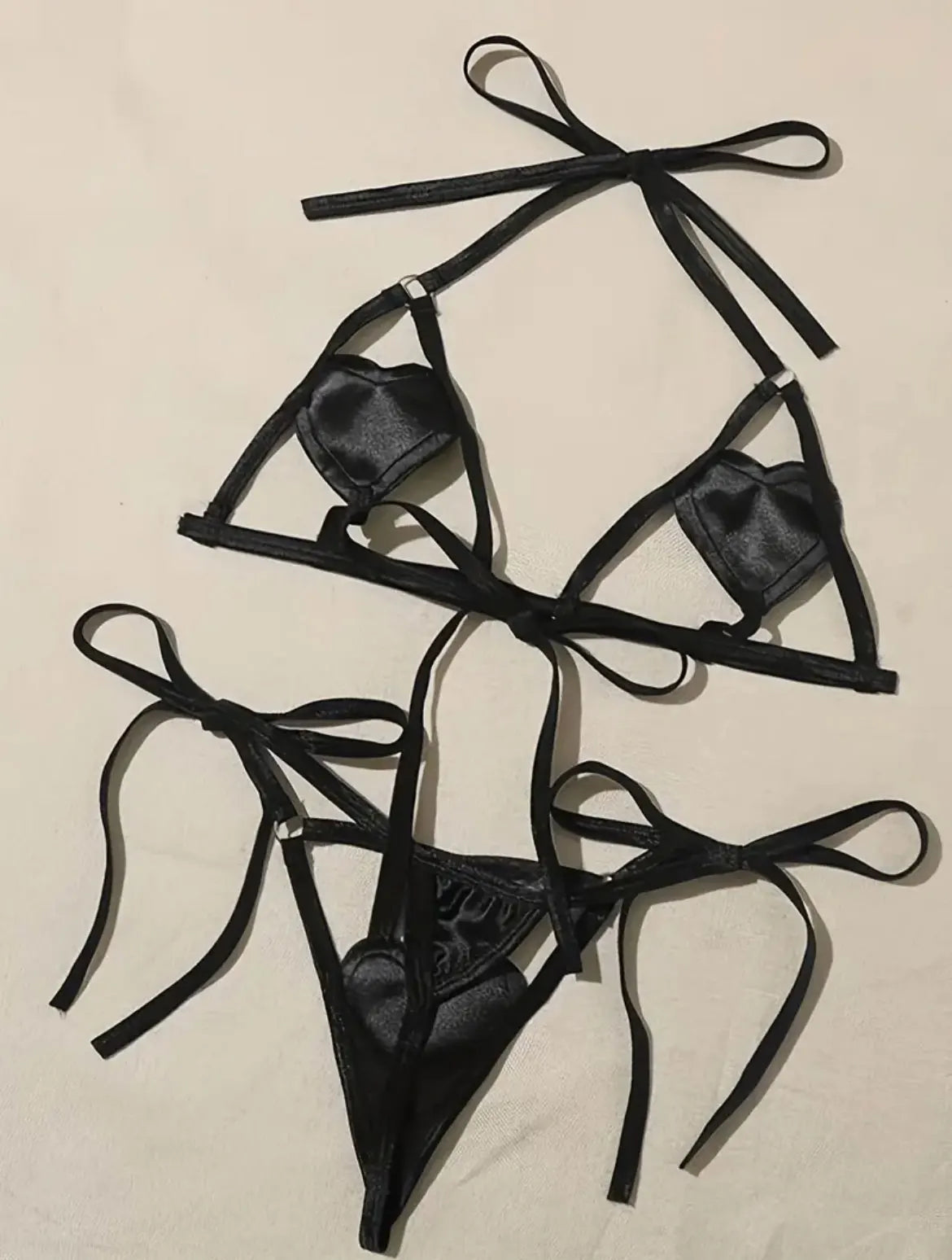 Sexy Erotic Lingerie Women Bra And Panty Garters Set