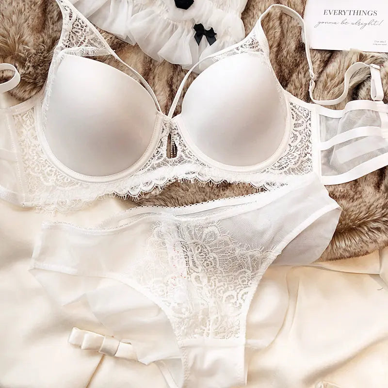 Sexy Hollow Push Up Bra Women Bandage Underwear