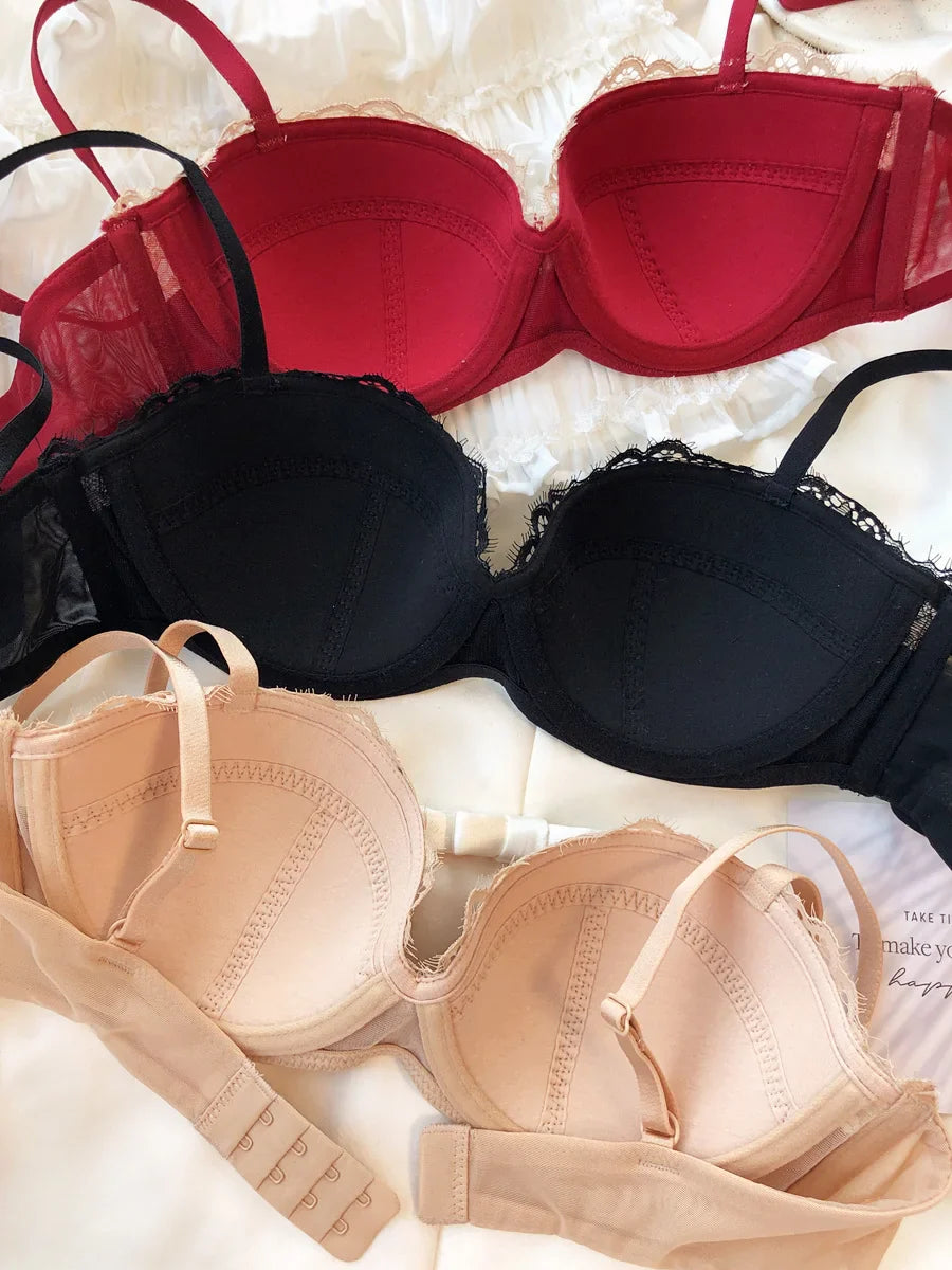 Sexy Lace Embroidery Lingerie Set