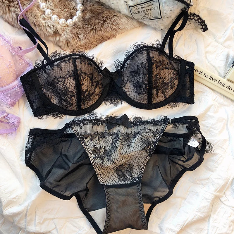 Sexy Lace Embroidery Women Underwear
