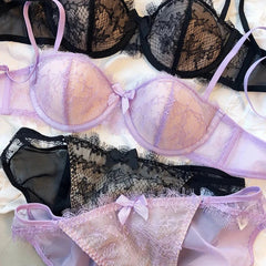Sexy Lace Embroidery Women Underwear