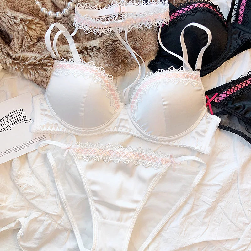 Sexy Lace Halter Bra Underwear