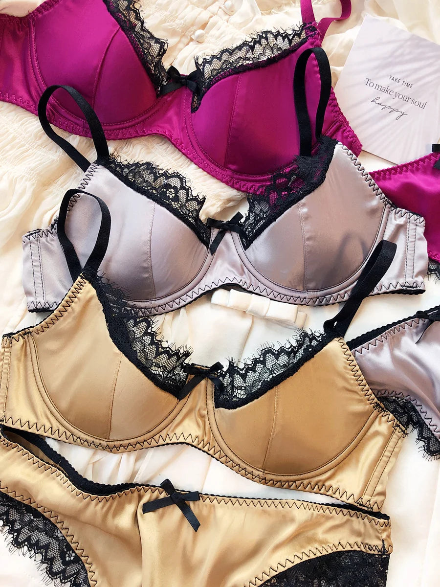 Sexy Lace Thin Cup Lingerie