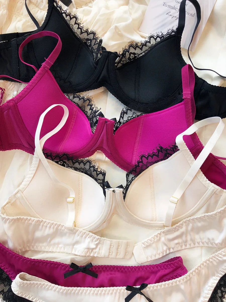 Sexy Lace Thin Cup Lingerie