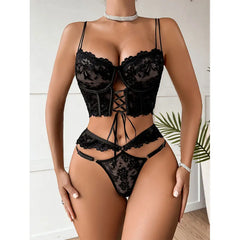 Sexy Large Size Lingerie Women Bra Set