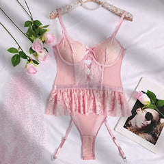 Sexy Lingerie Lace Bra And Panty Set