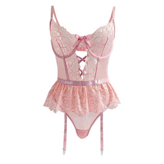 Sexy Lingerie Lace Bra And Panty Set