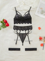 Sexy Lingerie Woman Lace Transparent Underwear