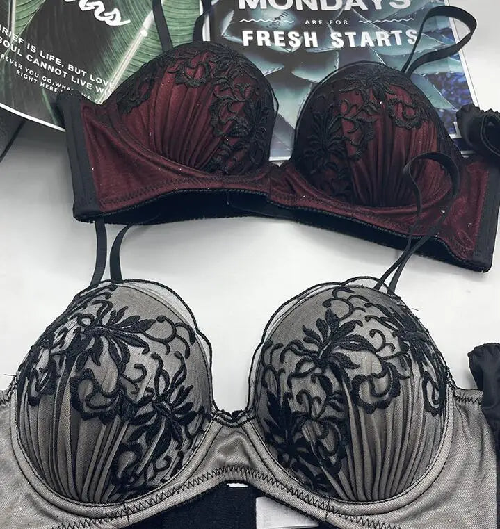 Sexy Retro Bra Set