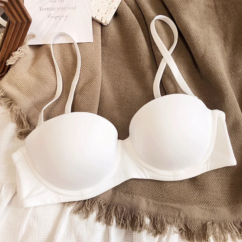 Sexy Women 1/2 Cup Push Up Bra High Quality Seamless Underwear