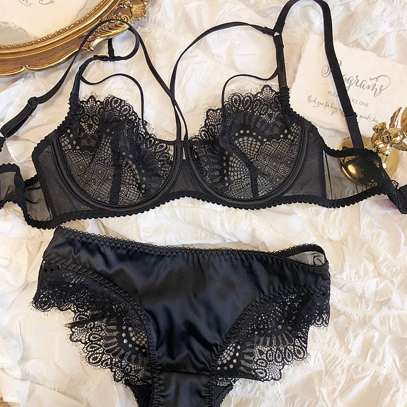 Sexy eyelashes lace Underwear