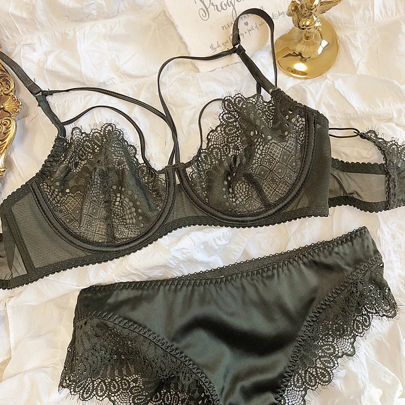 Sexy eyelashes lace Underwear