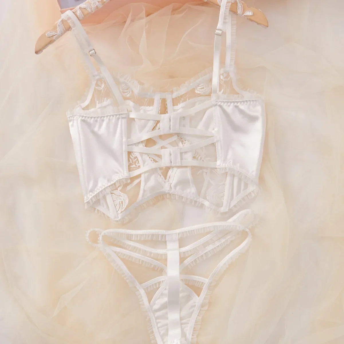 Sexy gathering up support Underwear