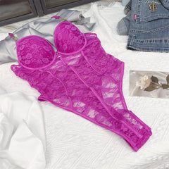 Sexy lace one-piece garments sling Underwear