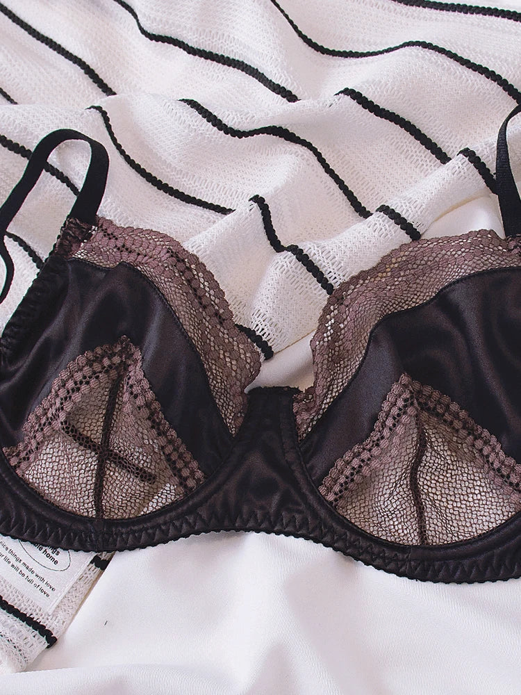 Sexy satin lingerie Set
