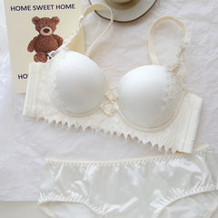 Sexy wire-free bra Set