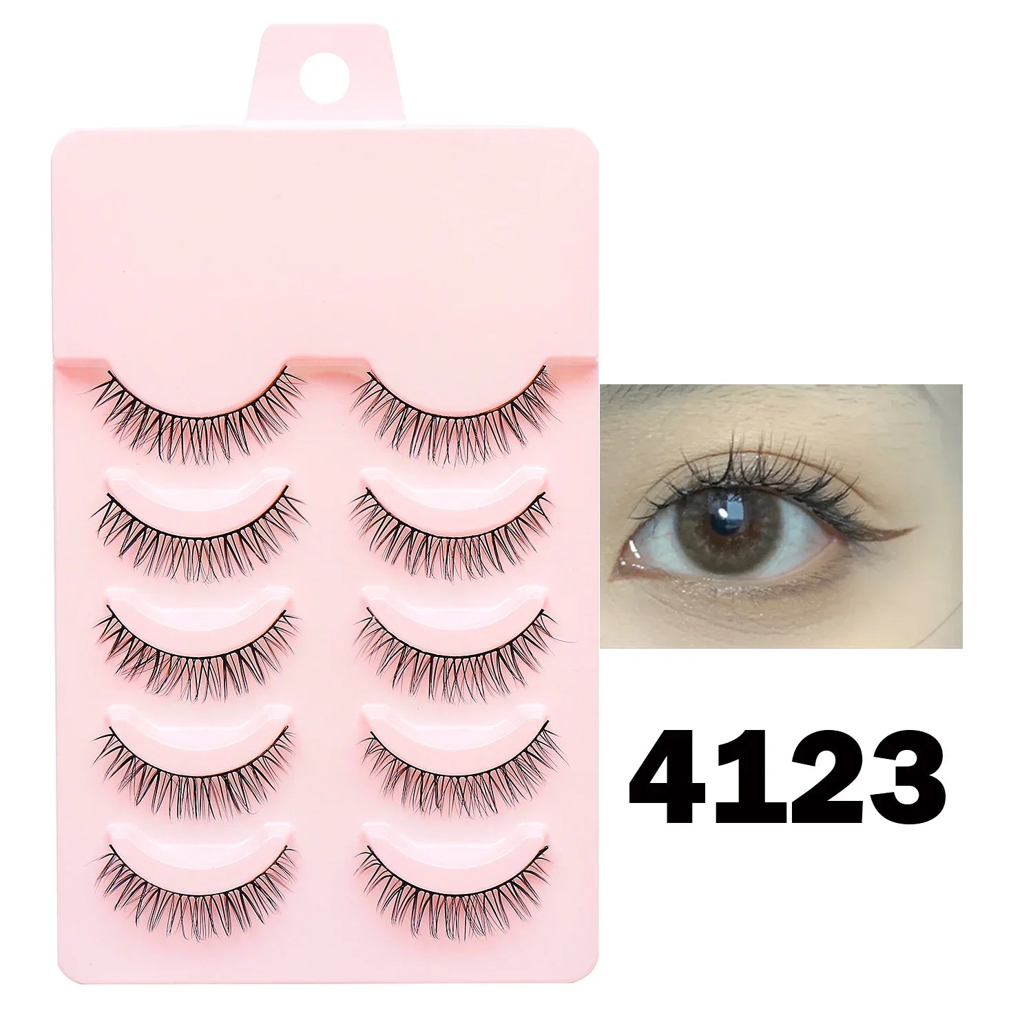 Manga Lashes Soft Natural Eyelashes Thick False Eyelashes Manga Eyelashes Daily Dating Makeup Eyelashes Lashes Wispy