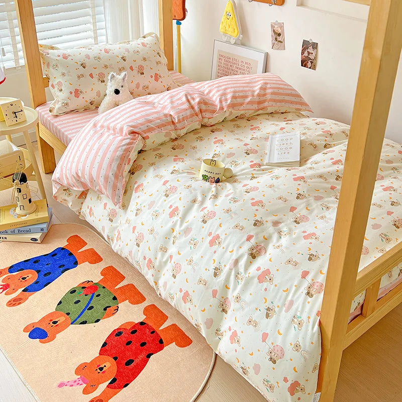 3pcs Printed Quilt Set