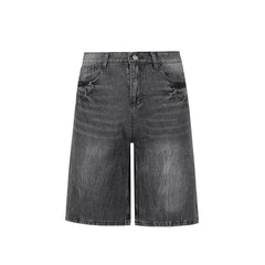 jeans Classic Washed Denim Shorts Style Casual Jeans