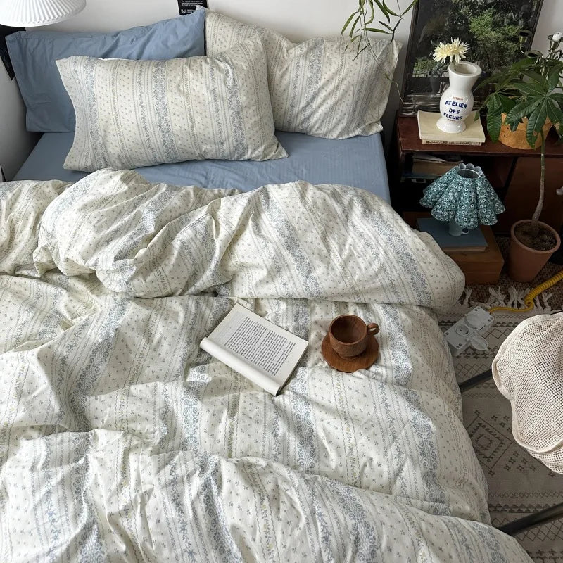 Floral Cotton Bedding Set