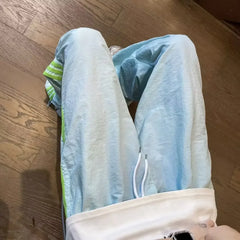 Trendy Sporty High Street Punk Trousers Loose Fit Casual Pants Japanese Style Hip Hop