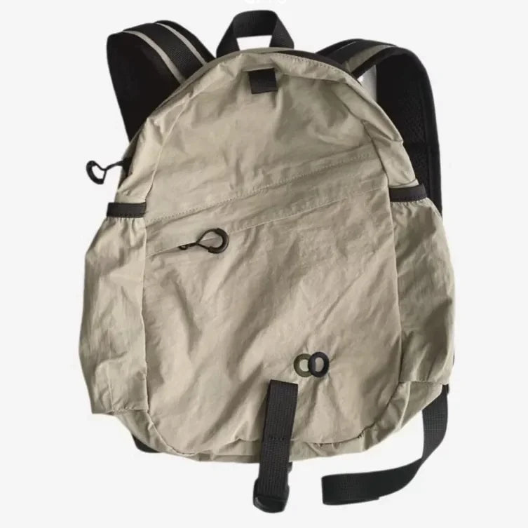 Winnowx Uni Perro Large Capacity City Outdoor Commuting Backpack Lightweight Simple Parent-child Style Dual Shoulder Bag