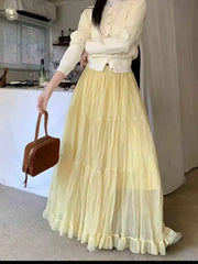 Elegant Pleated Skirt